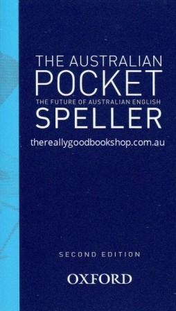 Image for The Australian Pocket Speller Second Edition Oxford